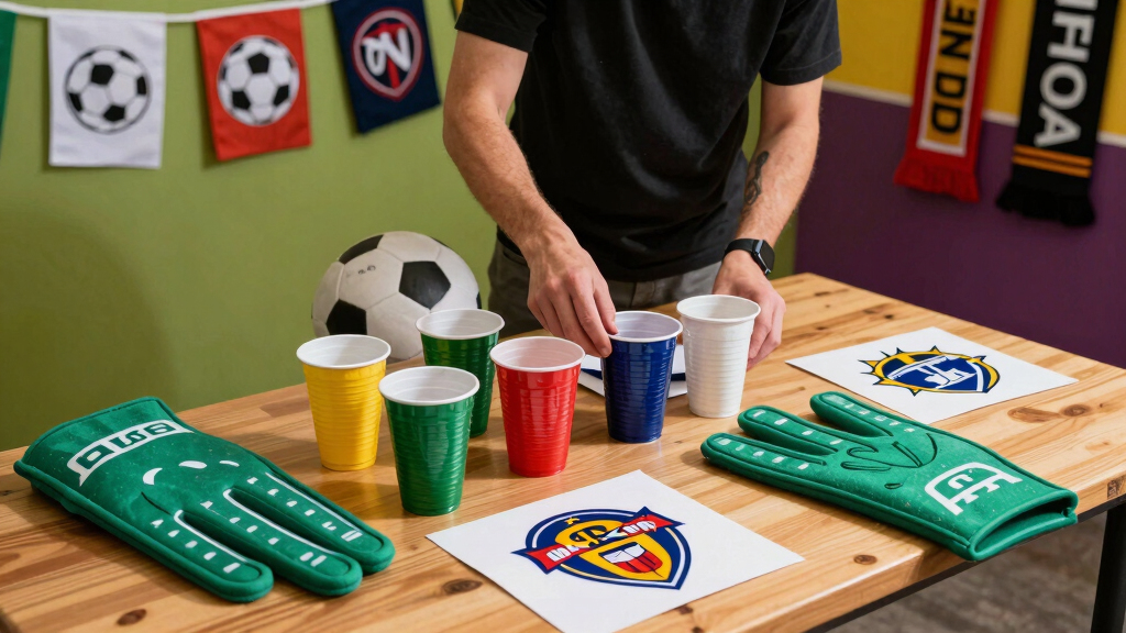 soccer fan party supplies
