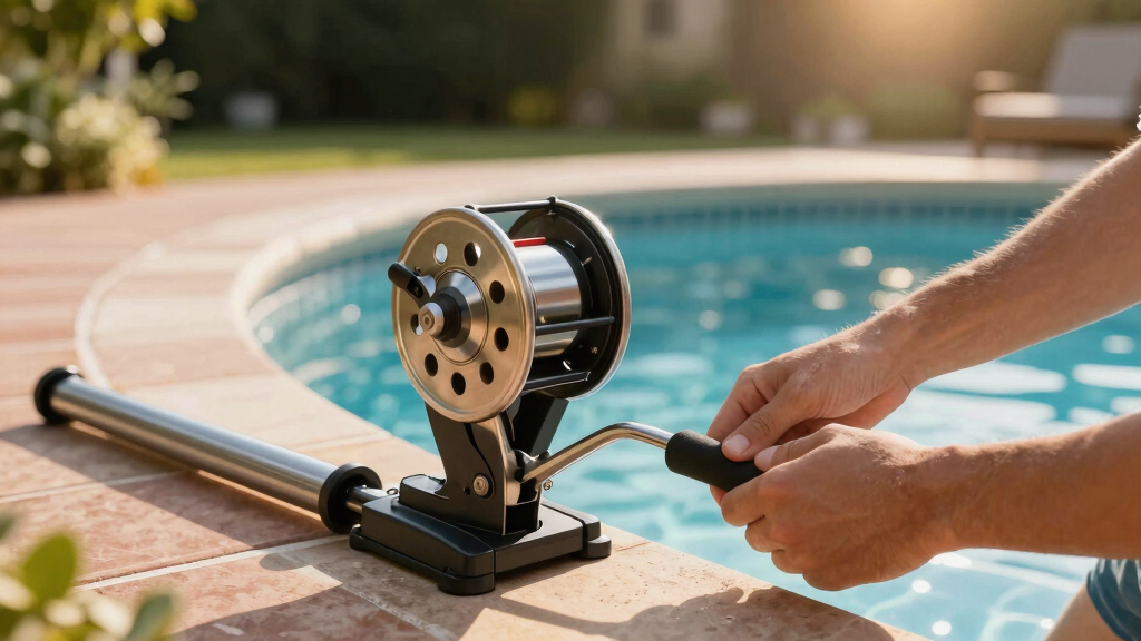 best pool cover reel system