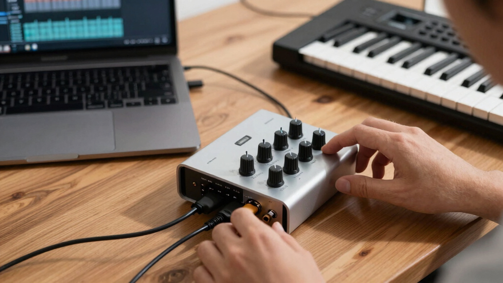 audio interface with midi