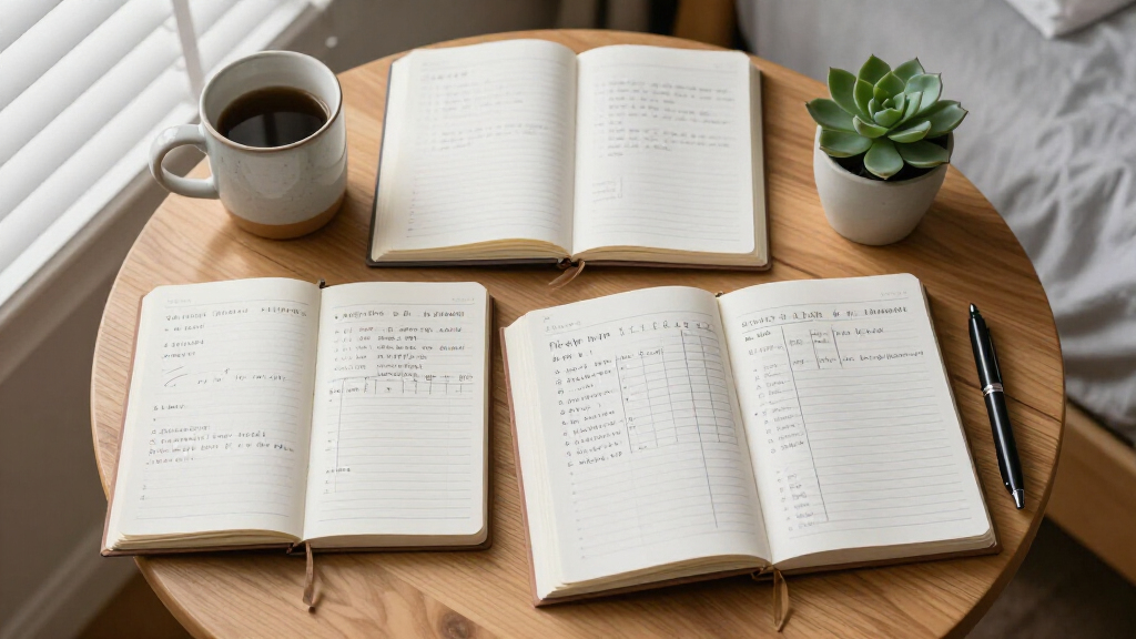sleep diaries and journals printed
