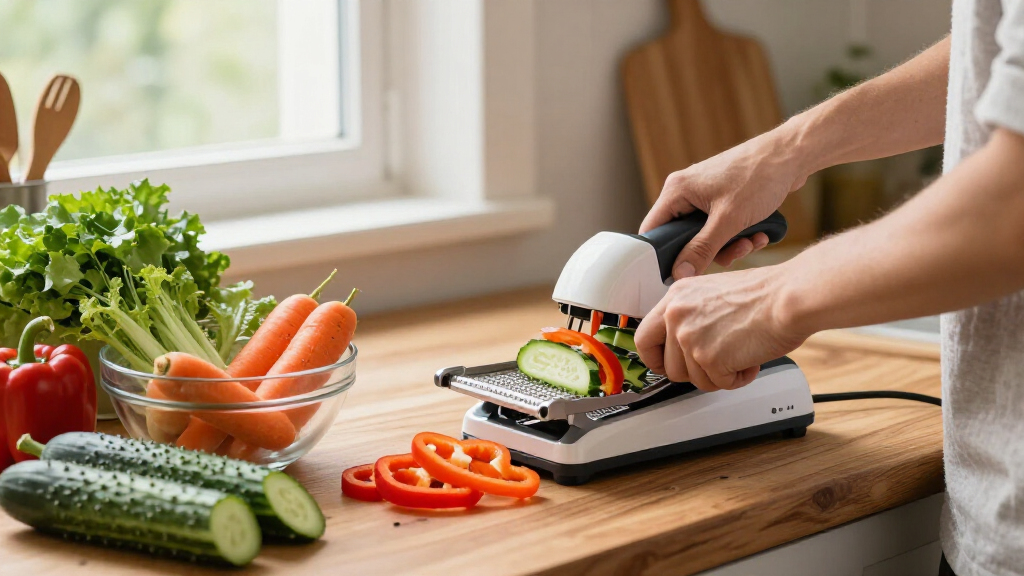 adjustable mandoline slicers for raw salads
