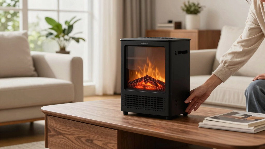 portable electric fireplaces