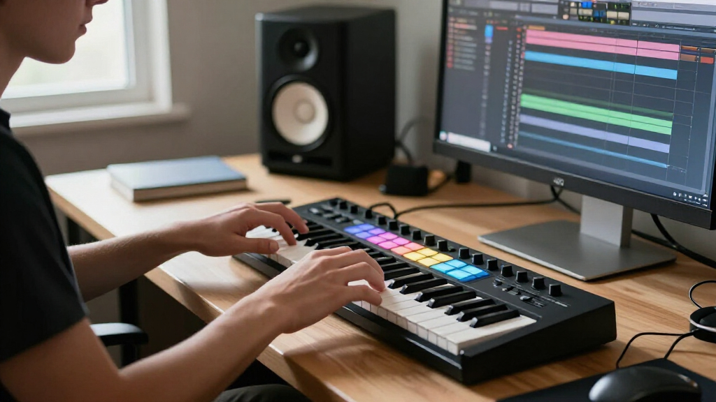 MIDI controllers for music production