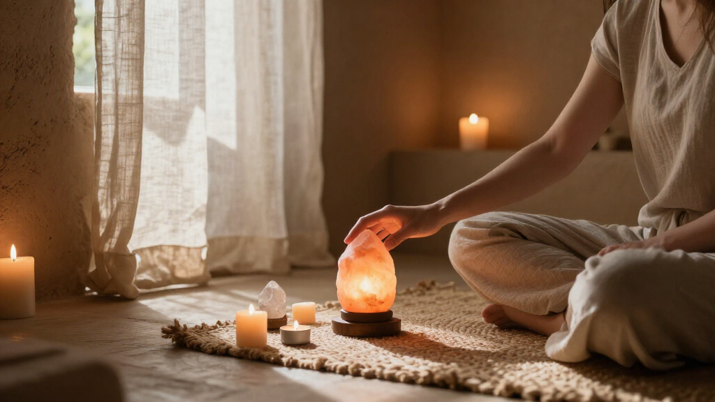 lighting ideas for spiritual room atmosphere