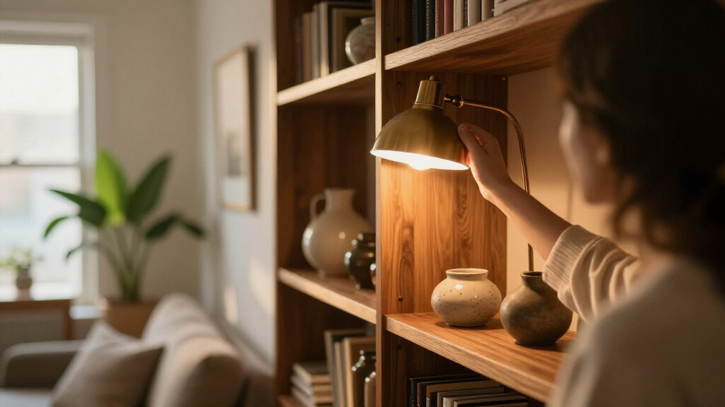 best bookshelf lamps