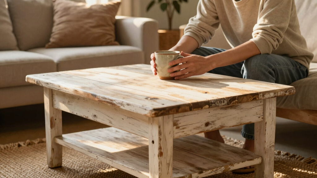 farmhouse-style coffee tables