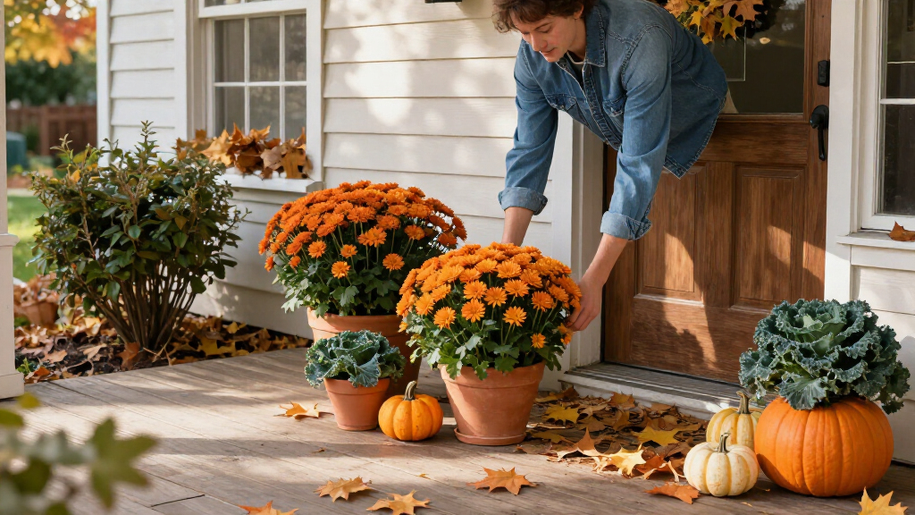 best fall porch planters
