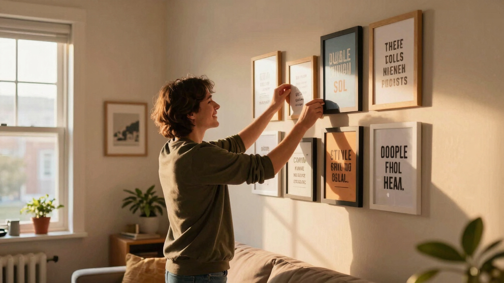 motivational quote wall art