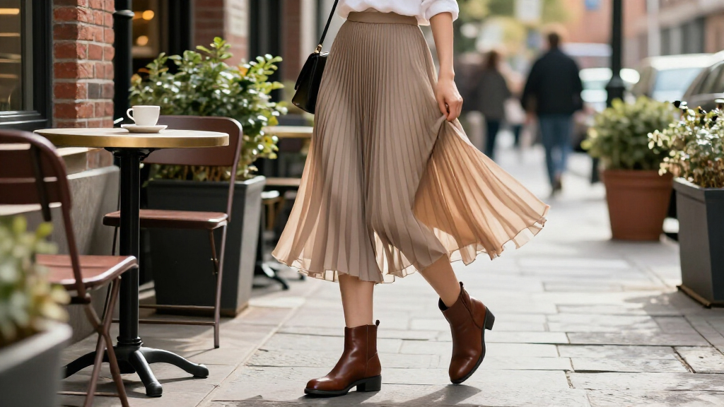 best shoes for midi skirts