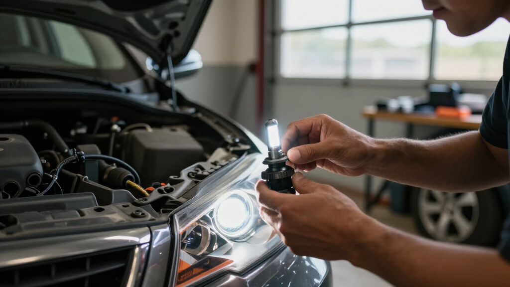 automotive LED headlight bulbs