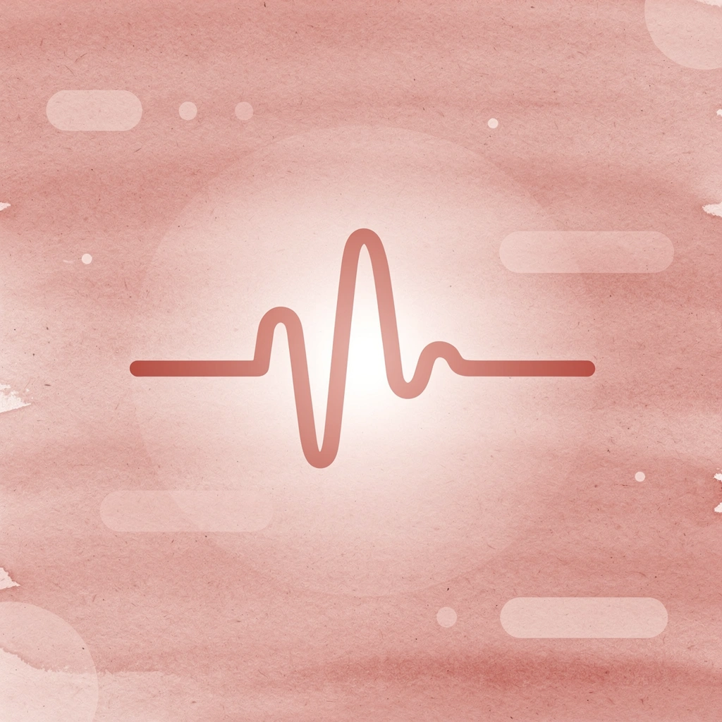 Icon representing abdominal muscle separation in diastasis recti