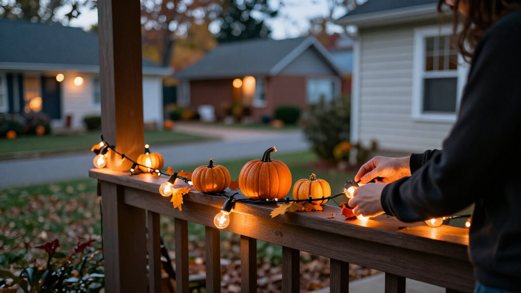 Halloween string lights