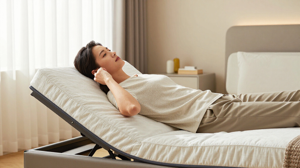 smart adjustable beds with lumbar support