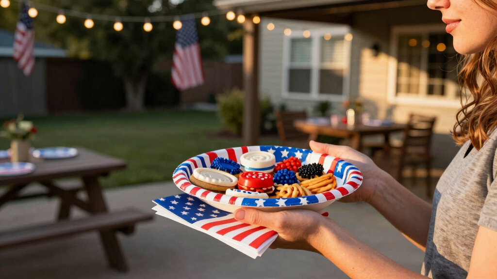 patriotic outdoor party supplies