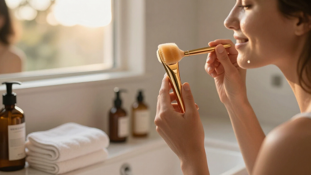 luxury facial cleansing brushes