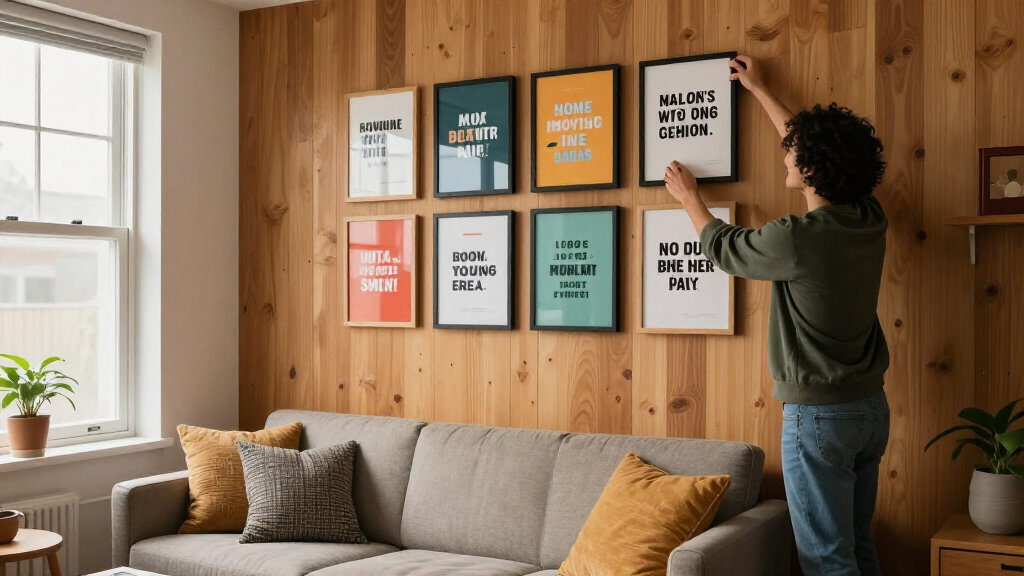 gallery wall quote print sets
