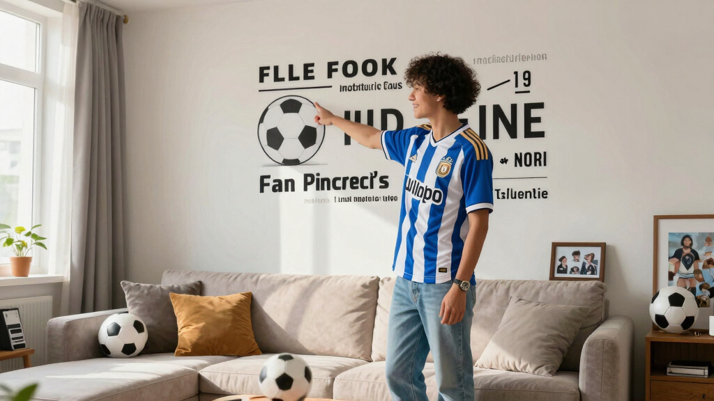 soccer fan quote wall art