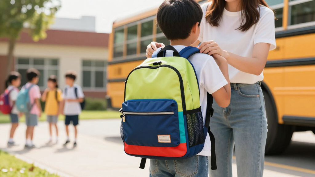 kids' backpack with laptop pocket