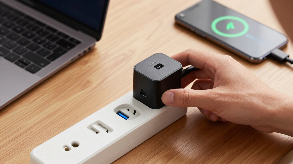 gan travel adapters with usbc fast charge