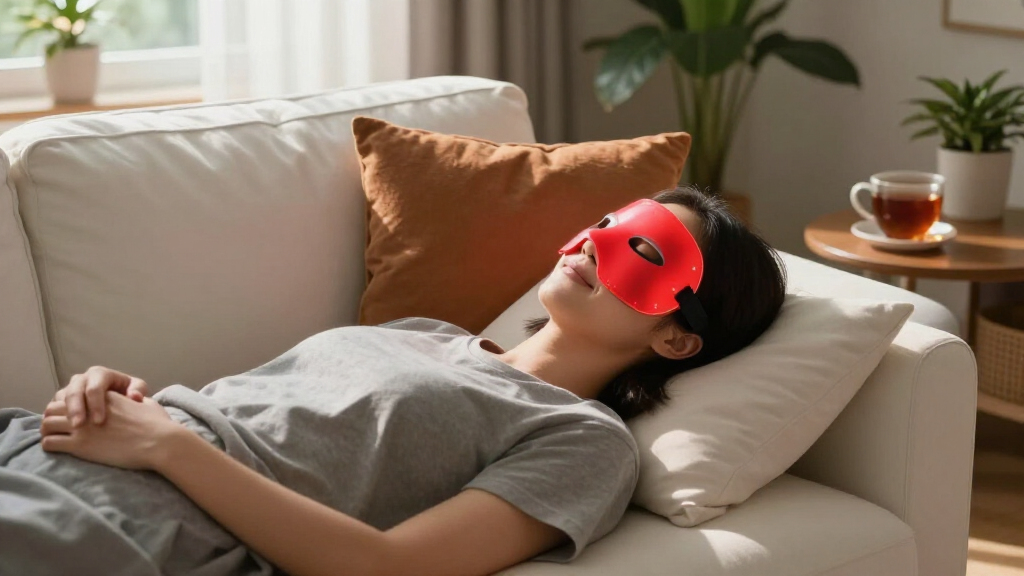 red light therapy mask