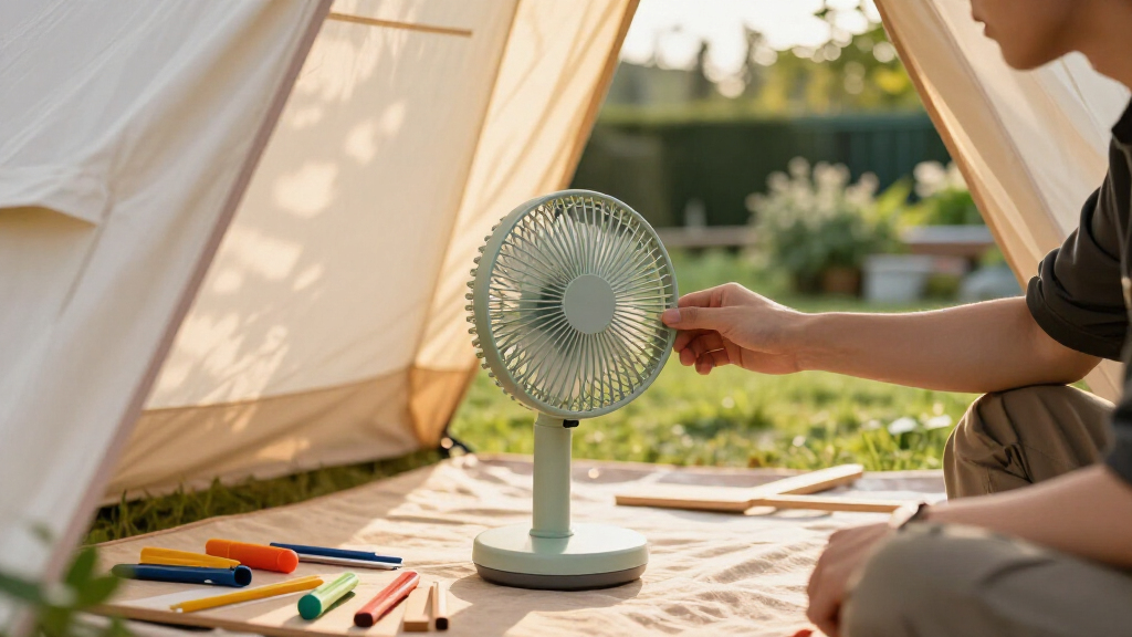 best portable fan for outdoor craft tents