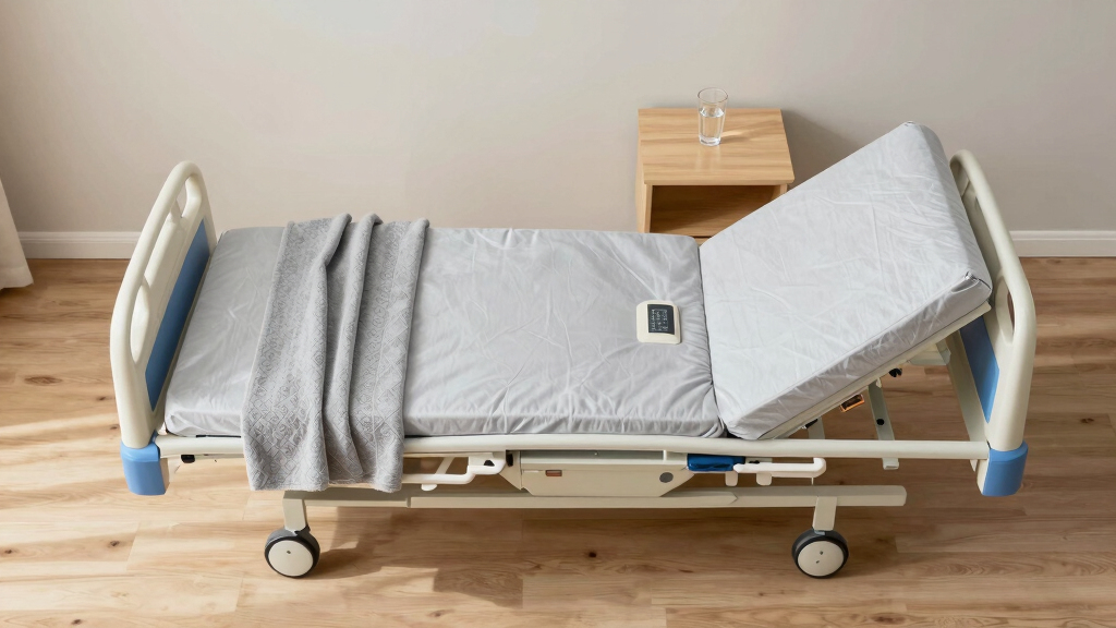 electric homecare hospital beds height adjustable