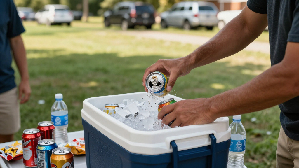 tailgating party coolers