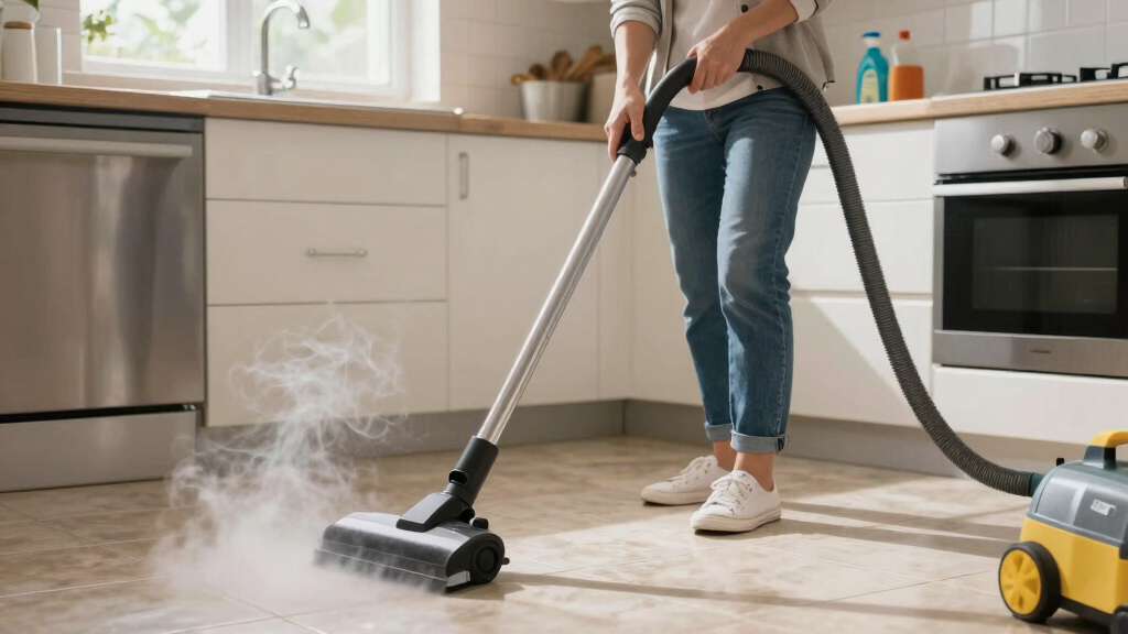 best canister steam cleaner for kitchens and floors