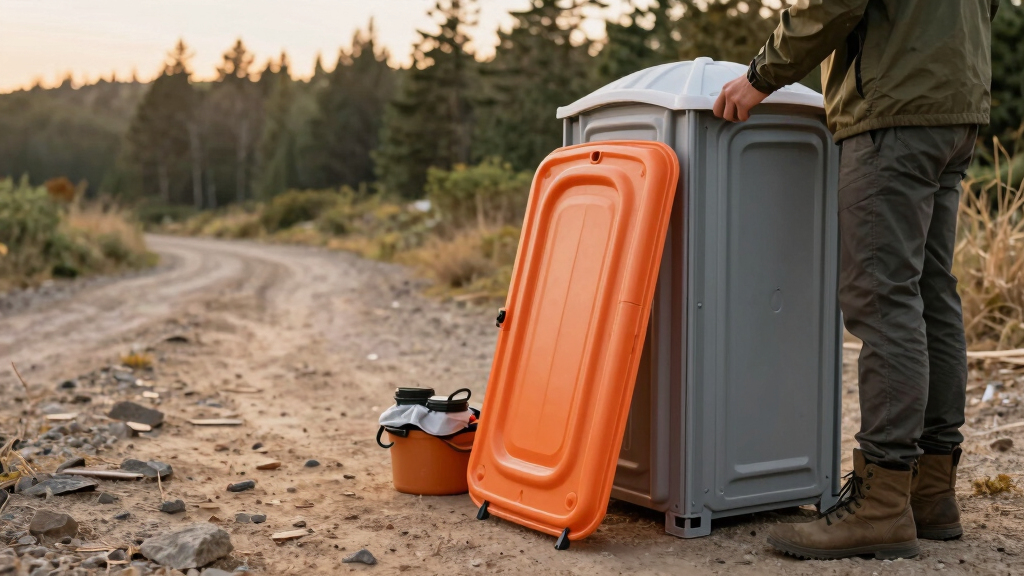best portable toilet for off-grid camping on road trips