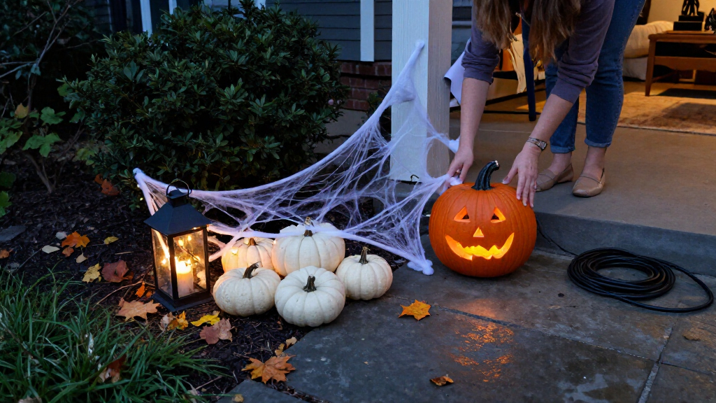 Halloween yard decorations