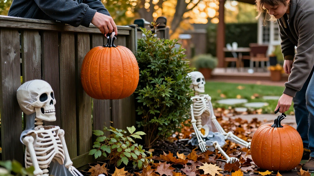 weatherproof outdoor halloween decorations