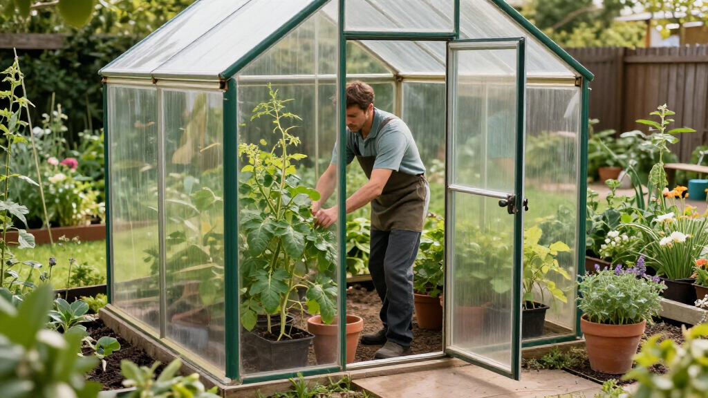 walk-in greenhouse kits