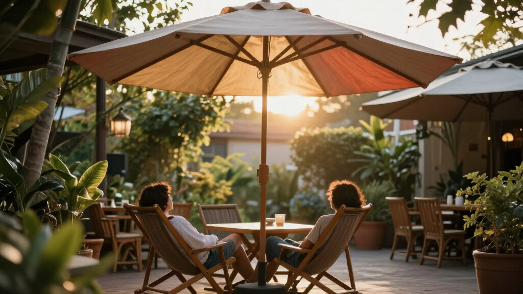 patio umbrellas for shade on amazon