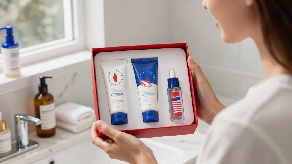 patriotic skincare gift set