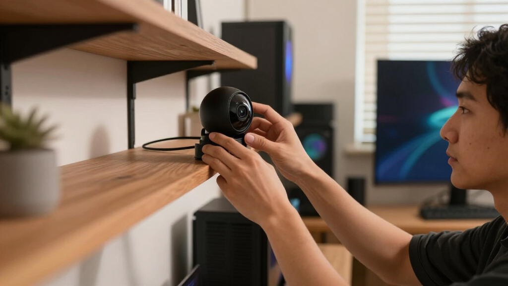 indoor security cameras for equipment monitoring