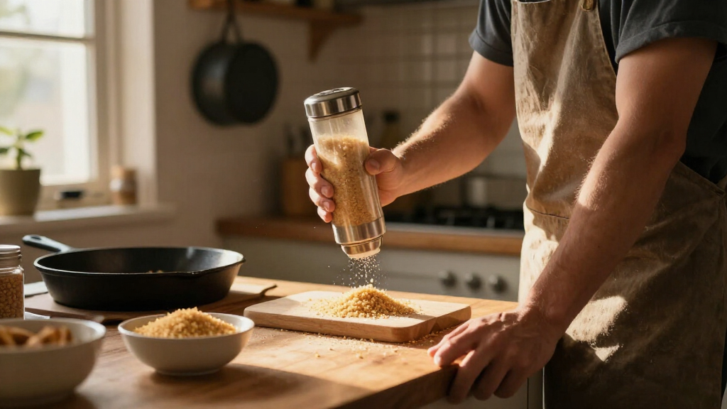 breadcrumb shaker dredge