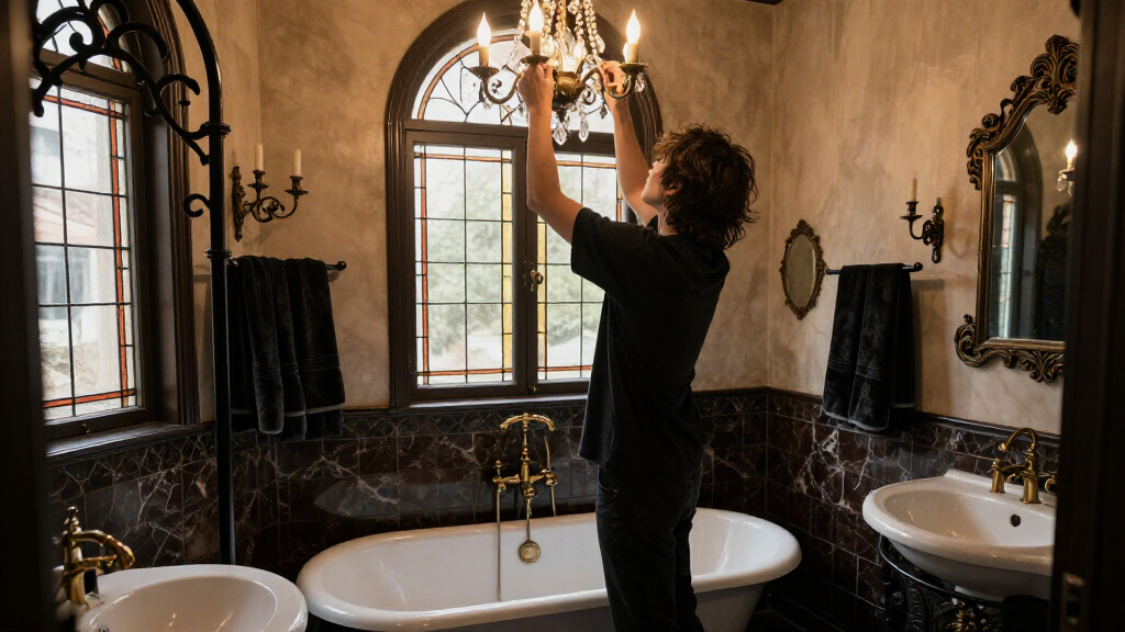 best gothic bathroom decor