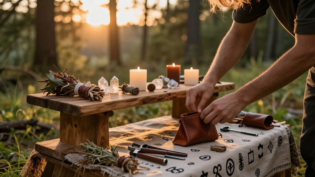best altar tool kit for pagan rituals premium