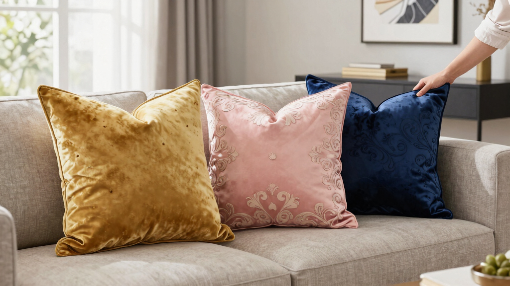 luxury decorative throw pillows