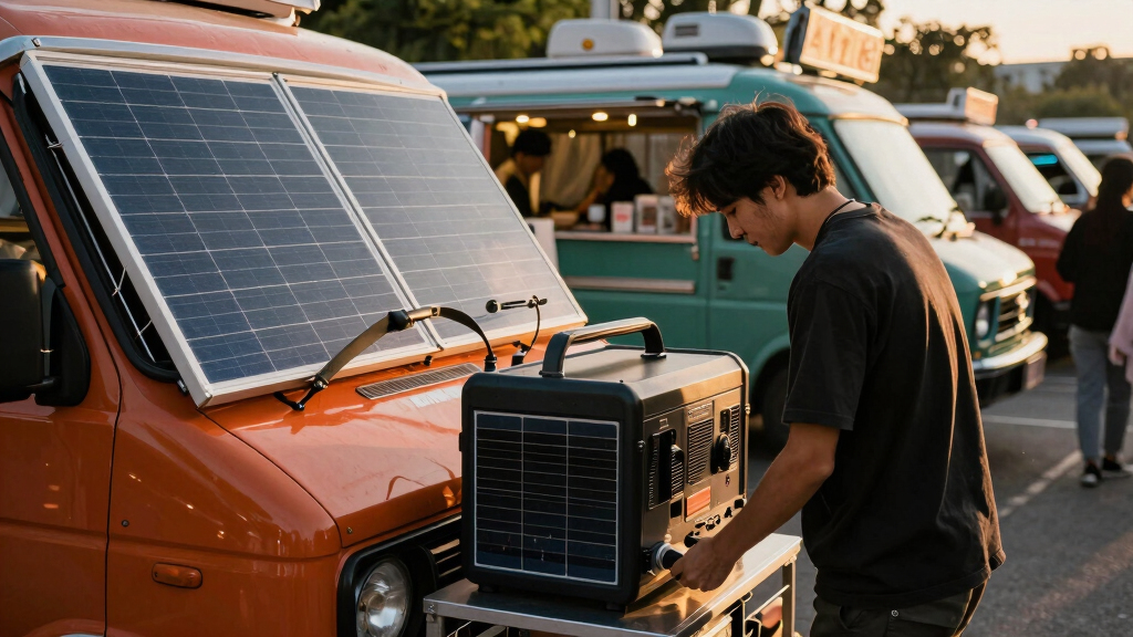 best food truck solar generators on amazon