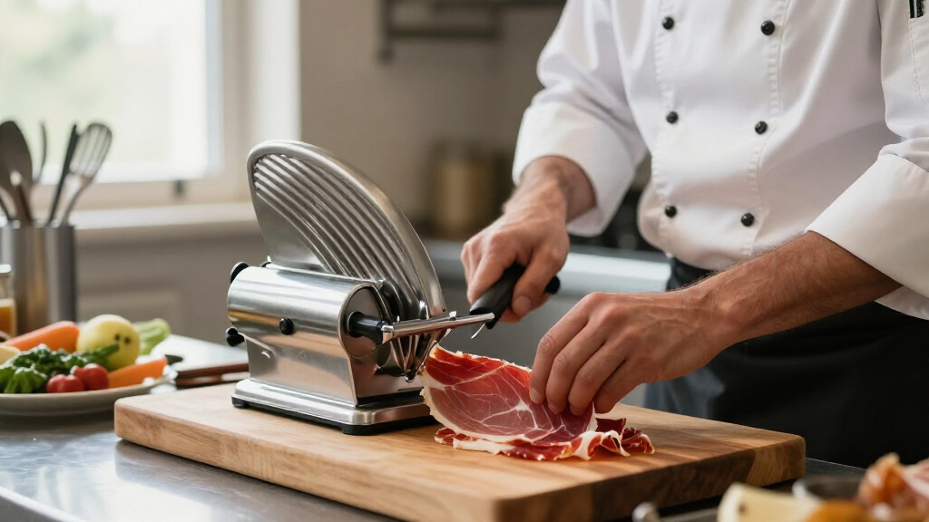 professional meat slicer