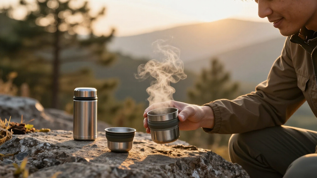 collapsible tea cups