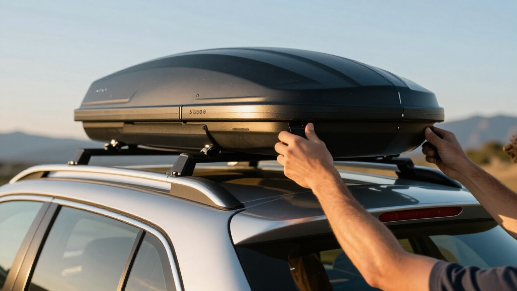 rooftop cargo box for travel