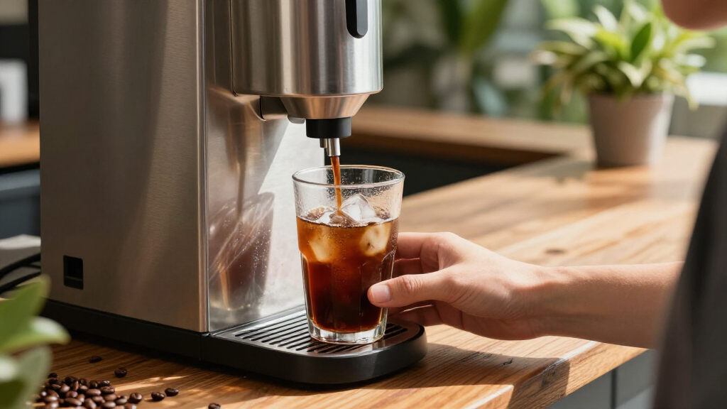 ice dispensers for iced coffee stations