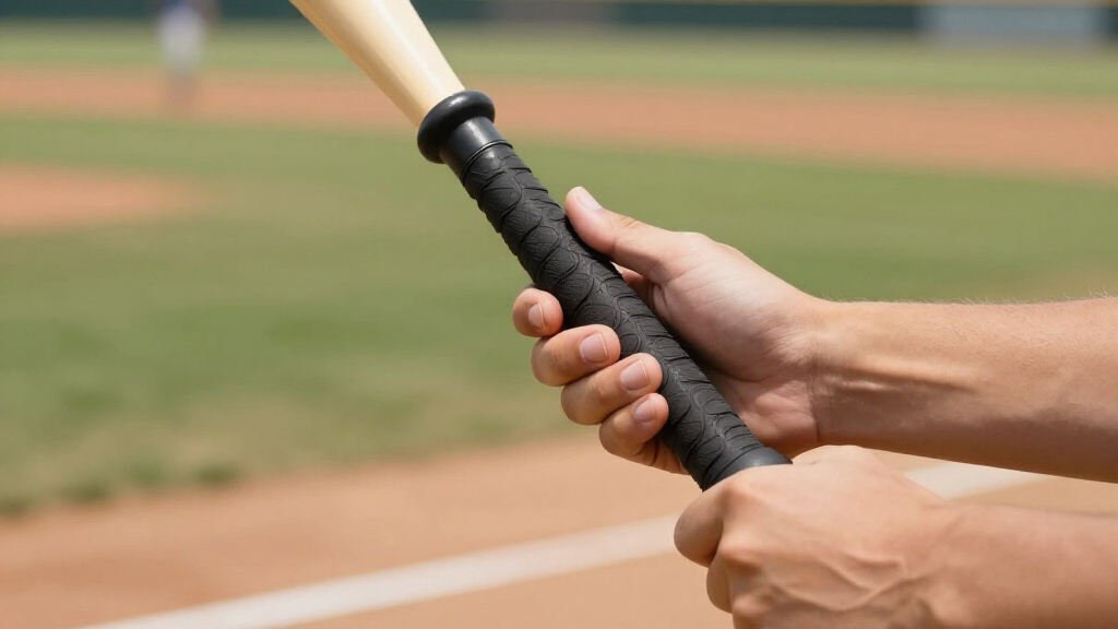 bat knob taper grips for better control
