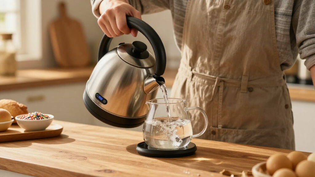 electric kettle with temperature control