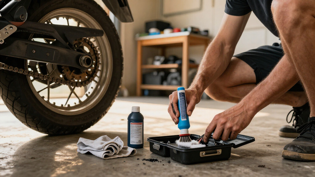 motorcycle chain maintenance kits