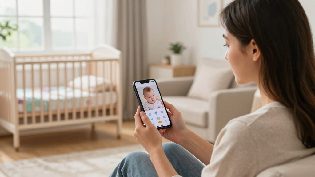 baby monitor with Wi-Fi connectivity