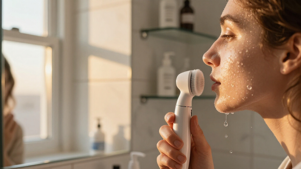 electric facial cleansing brushes
