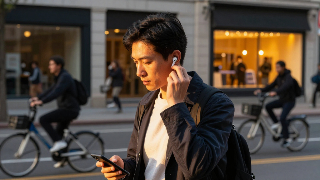 wireless earbuds